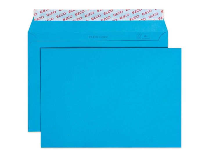 Elco Blue Envelopes, C5 (229 x 162mm), Peel & Seal, Pack of 25