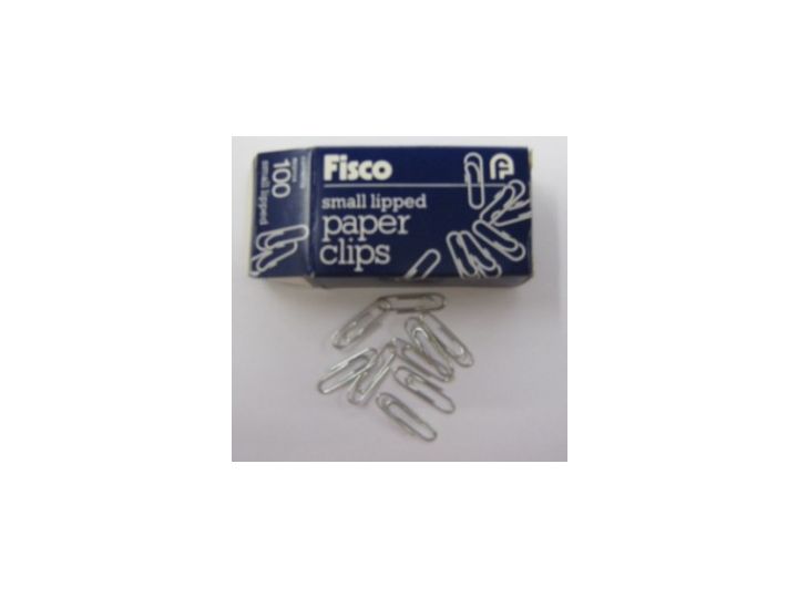 Fisco Small Lipped Paper Clips