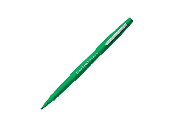 PaperMate Flair Felt Tip Pen Medium Point Green