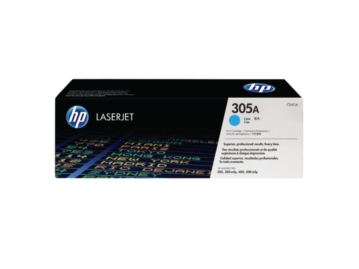 HP 305A Cyan Original Laserjet Toner Cartridge CE411A