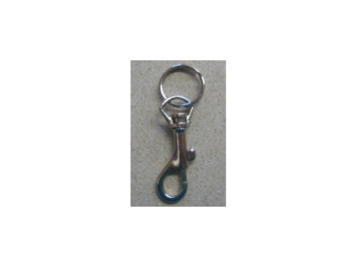 Heavy Duty Metal Key Ring, 65mm