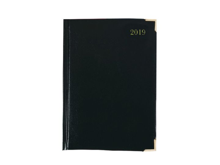 Q Connect 2019 Executive Diary, A5 Day Per Page, Black