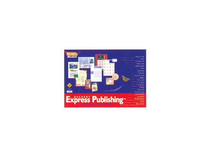 Decadry Express Publishing Software3 (english). Version 3