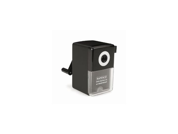 Rapesco 64 Desktop Pencil Sharpener. Black