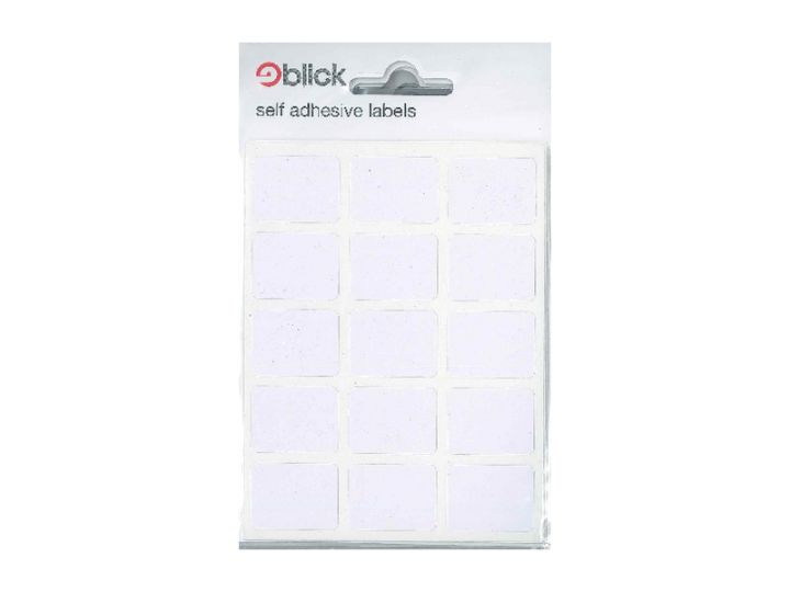 White Rectangular Labels