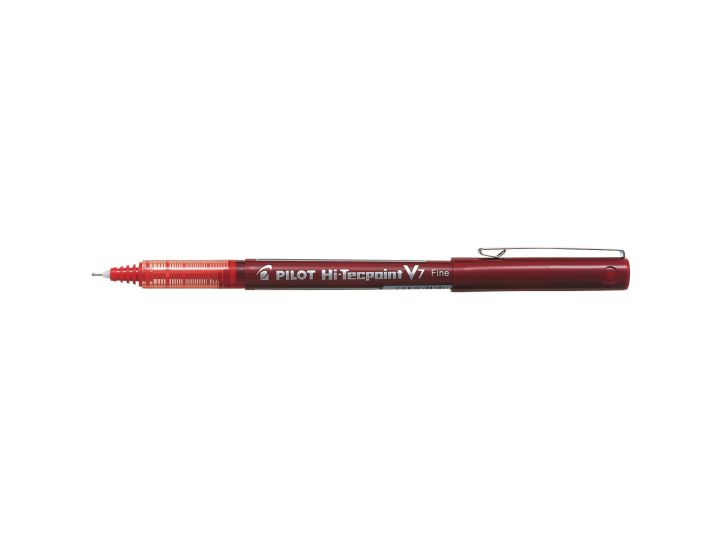 Pilot V7 Hi-Tecpoint 0.7 Fine Red