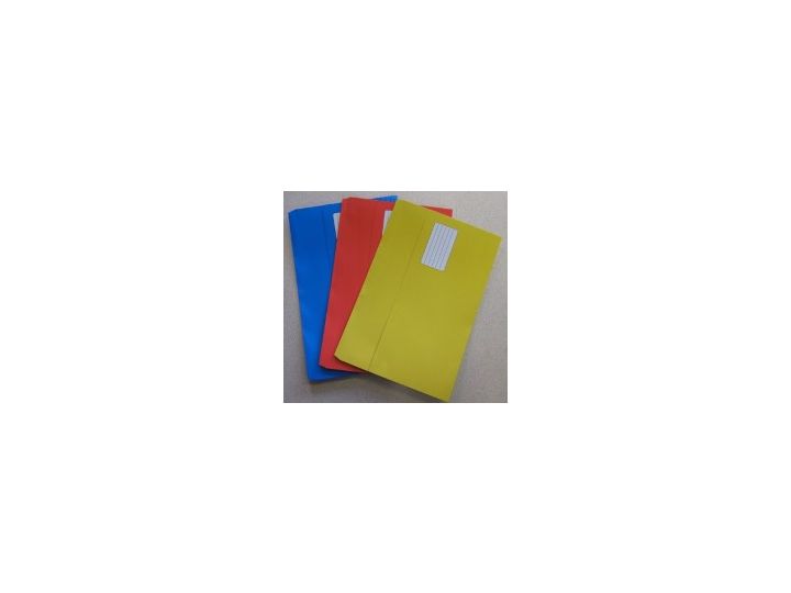 Extreme Value Brightly Coloured Document Wallets, Foolscap, Pack of 3 Assorted Colours