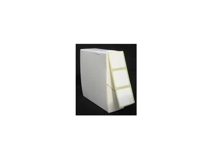 White Labels in Dispenser 50mm x 38mm Pack of 1000