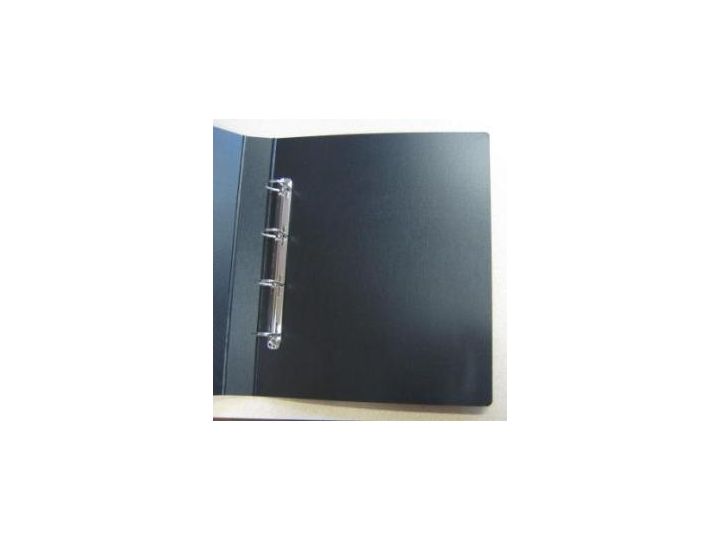 Bantex Oversized A3 Portrait Ring Binder, 4D Ring Mechanism, Black