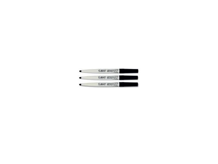 Bic Velleda Whiteboard Markers Black, Pack of 12