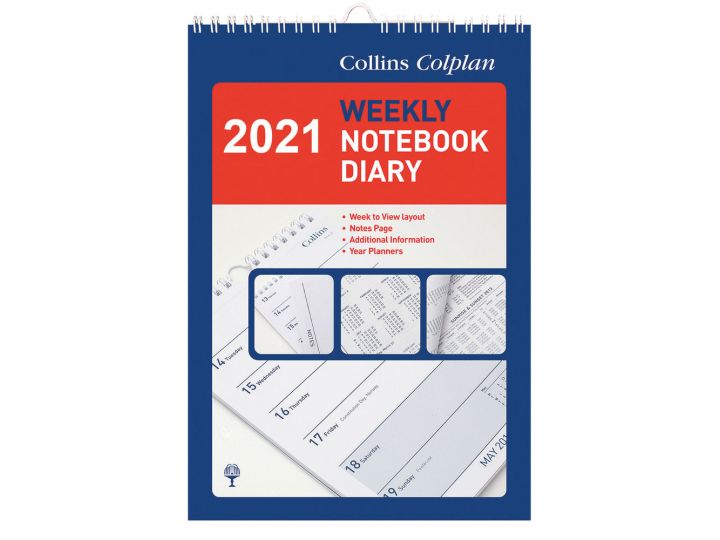 Collins Weekly Notebook Diary 2022