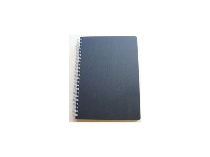 Seawhite Spiral Bound Sketch Book, A4 Portrait, 50 Leaves, Black Cover