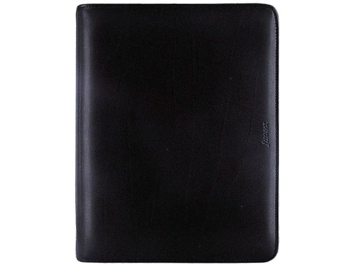 Filofax Metropol A5 Zipped Faux Leather Organiser, Black 02679