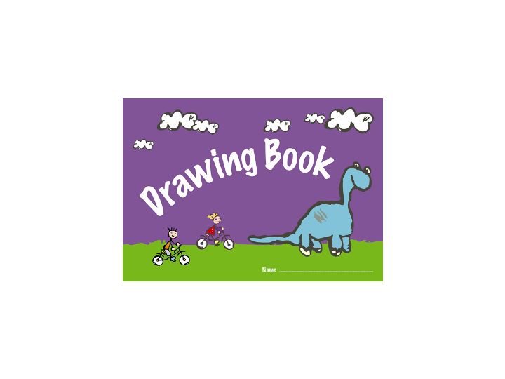 Children's A4 Drawing Book, 24 pages,100gsm