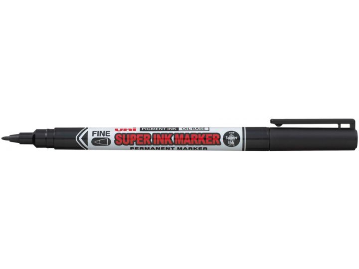 Uniball PNA-125 Super Ink Permanent Fine Marker, Black