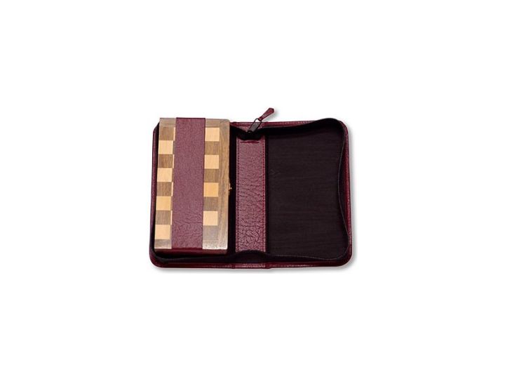 Montana Grain Leather Chess Case