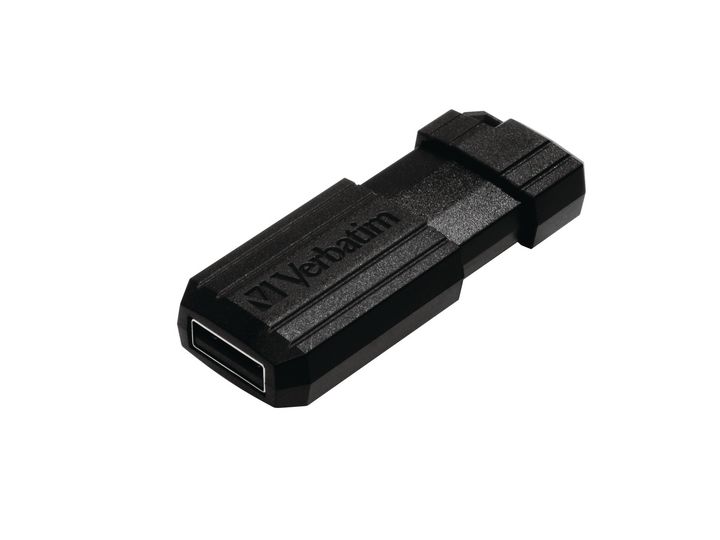 Verbatim Black Pinstripe USB Drive 64GB